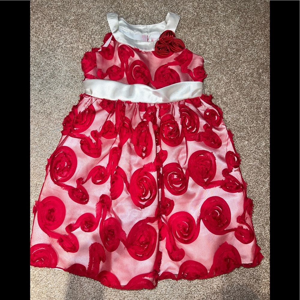 Girls Formal Flower Dress